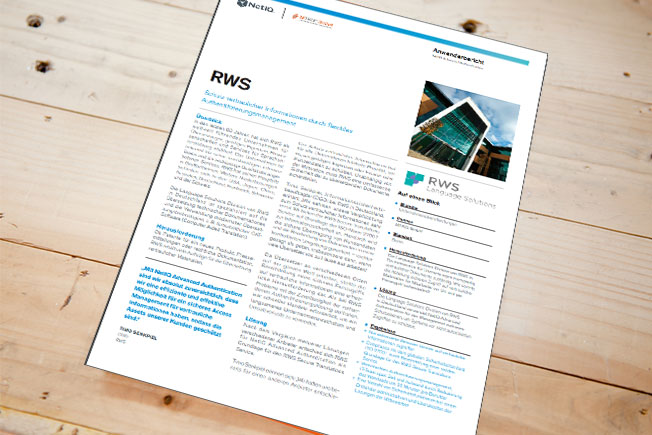 Case-Study-RWS-MTRIX Titelbild der Case Study MTRIX GmbH und RWS